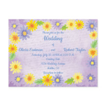 Boda de hermosas y coloridas mareas