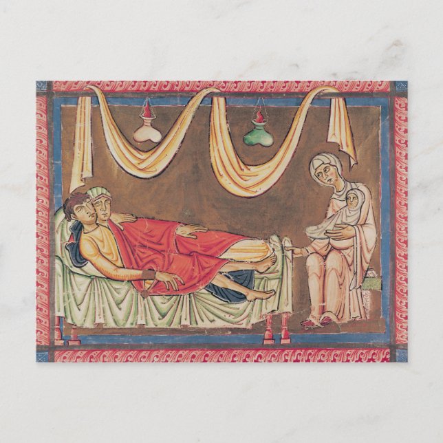 Postal Boda de Hosea y de la prostituta (Anverso)