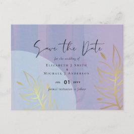 Postal Boda de resumen moderno japonés escandinavo