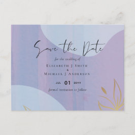 Postal Boda de resumen moderno japonés escandinavo