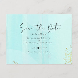 Postal Boda de resumen moderno japonés escandinavo