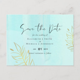 Postal Boda de resumen moderno japonés escandinavo