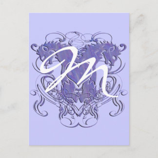 Postal Boda del Renacimiento de Lion Rampant