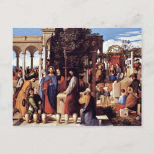 Postal Boda En Cana Por Julius Schnorr Von Carolsfe