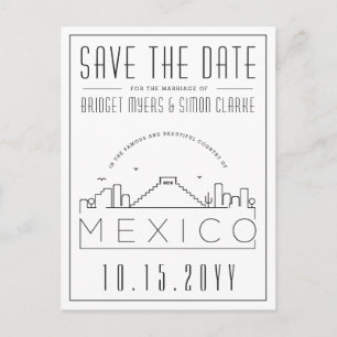 Postal Boda en el Skyline de México salva la fecha