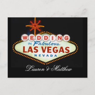 Postal Boda en Fabulous Las Vegas