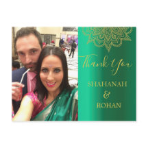 Boda Foto Green Gold Indian Style Gracias