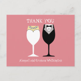 Postal Boda Gracias Postcard