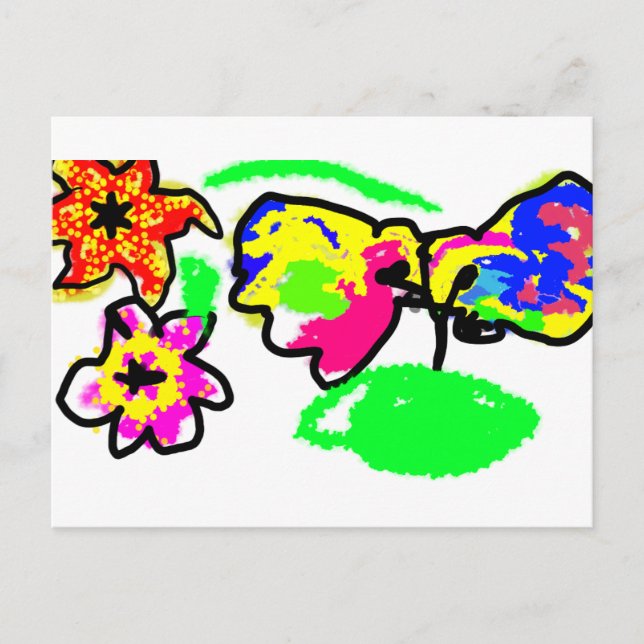 Postal Boda Hummingbirds (Anverso)