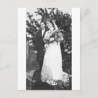 Postal Boda lesbiana Circa 1920