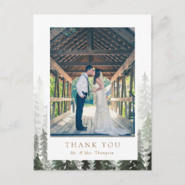 Postal Boda Pine Forest Gracias
