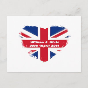 Postal Boda Real - Kate & William