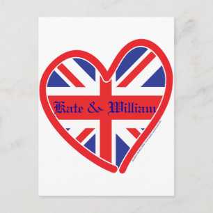Postal Boda Real/Kate/William
