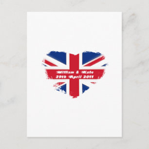 Postal Boda Real - Kate & William