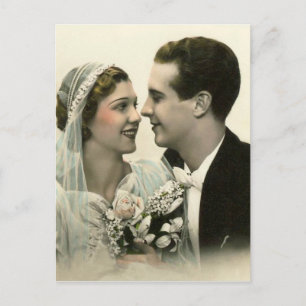 Postal Boda romántica