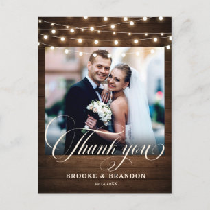 Postal Boda Rustic String Lights