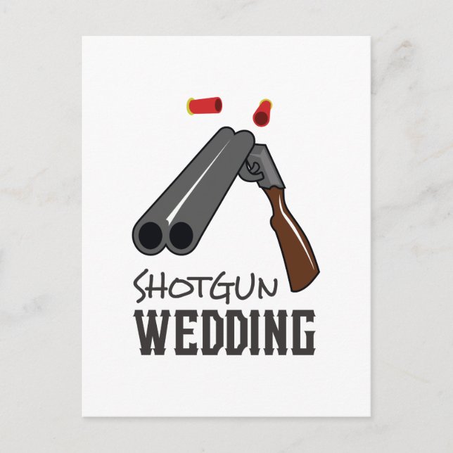 POSTAL BODA SHOTGUN (Anverso)