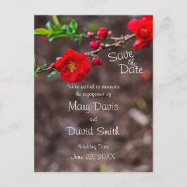 Postal Boda superior de cartón