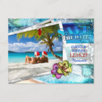 BODA tropical GC Save the Dat Vintage Beach v 2