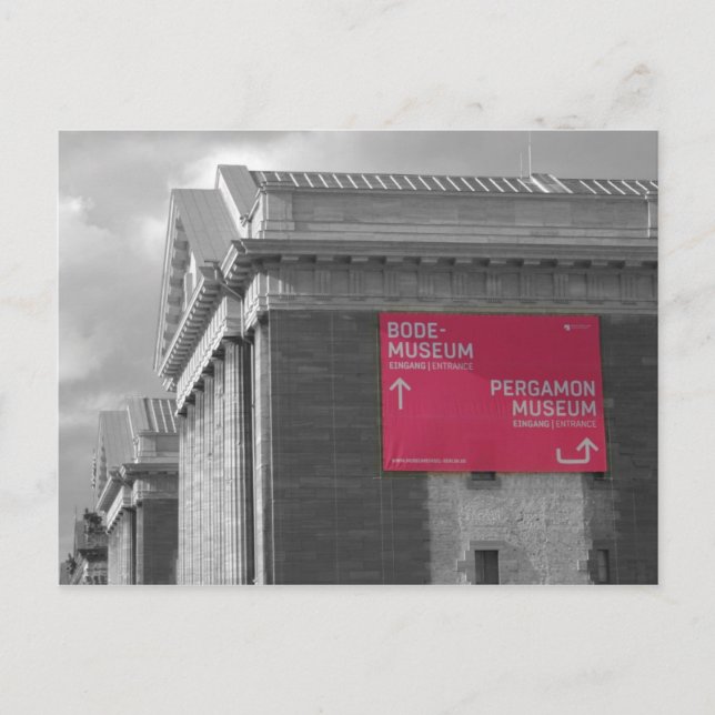 Postal Bode museo Pergamon museo & (Anverso)