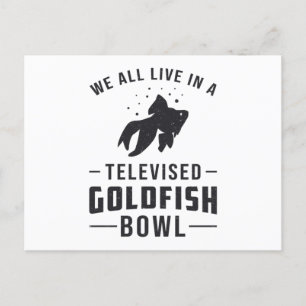 Postal Bodega de pez dorado Pesca Acuario Animal Pescado