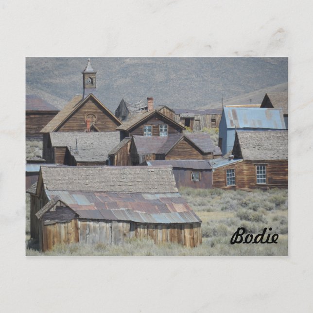 Postal Bodie, CA (Anverso)