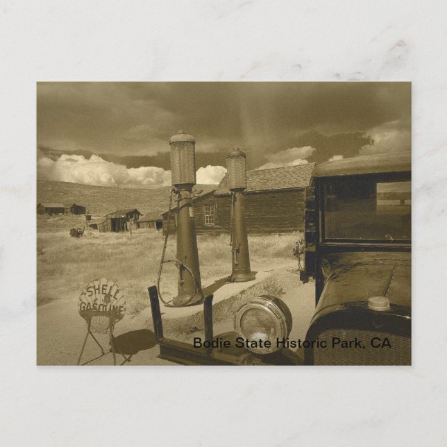 Postal Bodie Dodge Graham & Shower Sepia (Anverso)