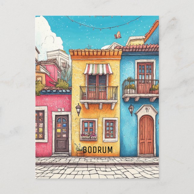 Postal Bodrum Turkiye (Anverso)