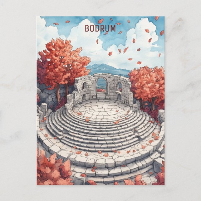 Postal Bodrum Turkiye (Anverso)