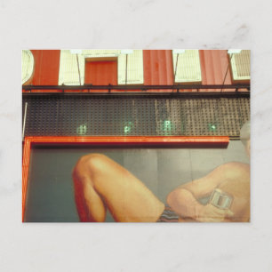 Postal Bodybuilding Fitness Publicidad Time Square NYC