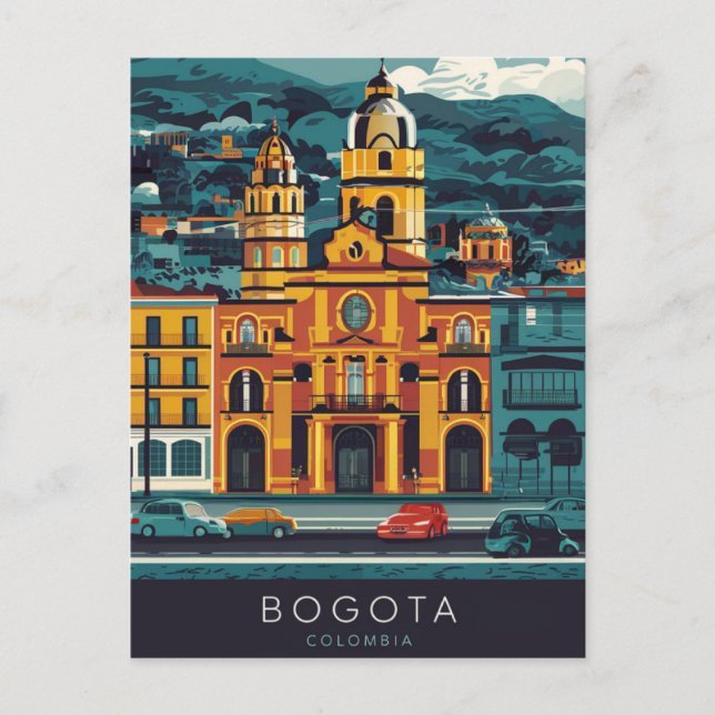 Postal Bogotá, Colombia (Anverso)
