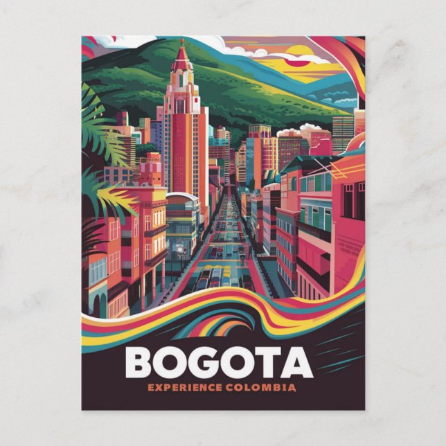 Postal Bogotá, Colombia (Anverso)