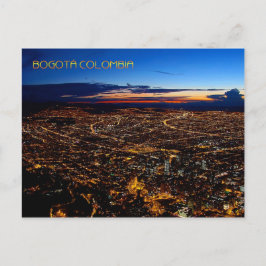 Postal Bogotá Colombia Travel Post Card
