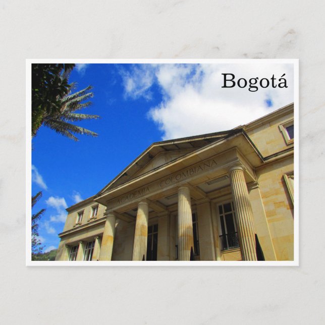 Postal bogota colombiana (Anverso)