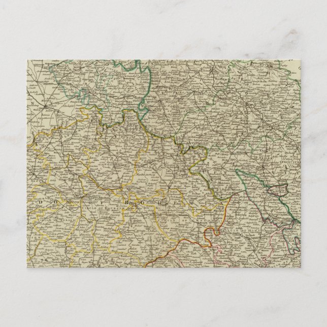 Postal Bohemia, Silesia, Moravia, Lusacia (Anverso)