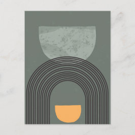 Postal Boho Aesthetic Post Card Card 003