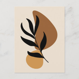 Postal Boho Aesthetic Post Card Card 007