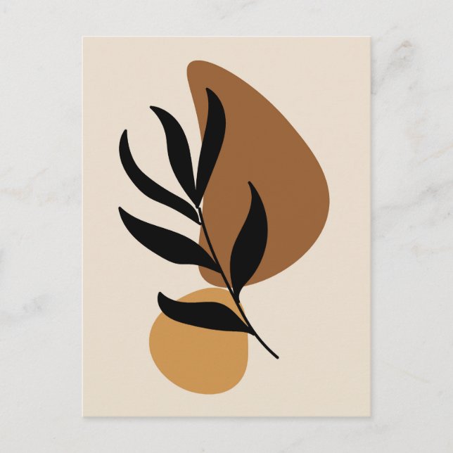 Postal Boho Aesthetic Post Card Card 007 (Anverso)