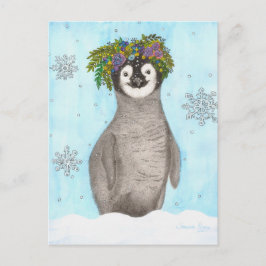 Postal Boho Baby Penguin