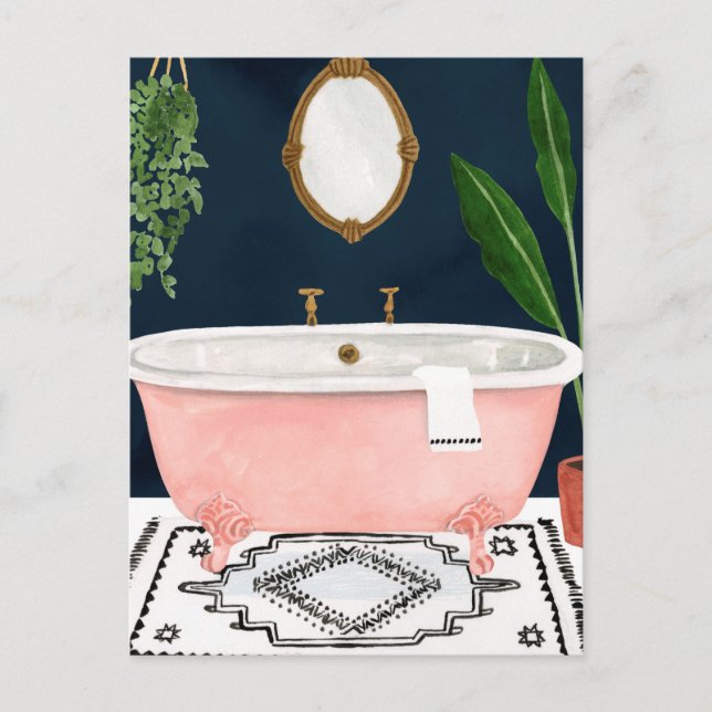Postal Boho Bath II (Anverso)