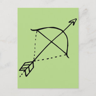Postal Boho Bow Doodle