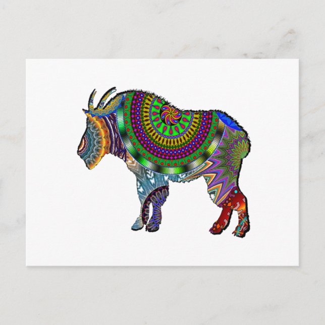 POSTAL BOHO GOAT (Anverso)