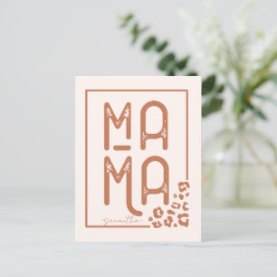 Postal Boho Mama ruso