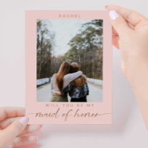 Boho Serás mi doncella de honor. Foto Moda