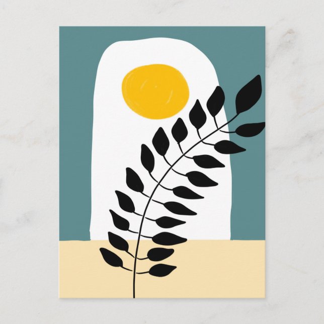 Postal Boho sketch art (Anverso)