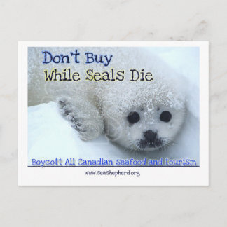 Postal Boicoteo Canadá