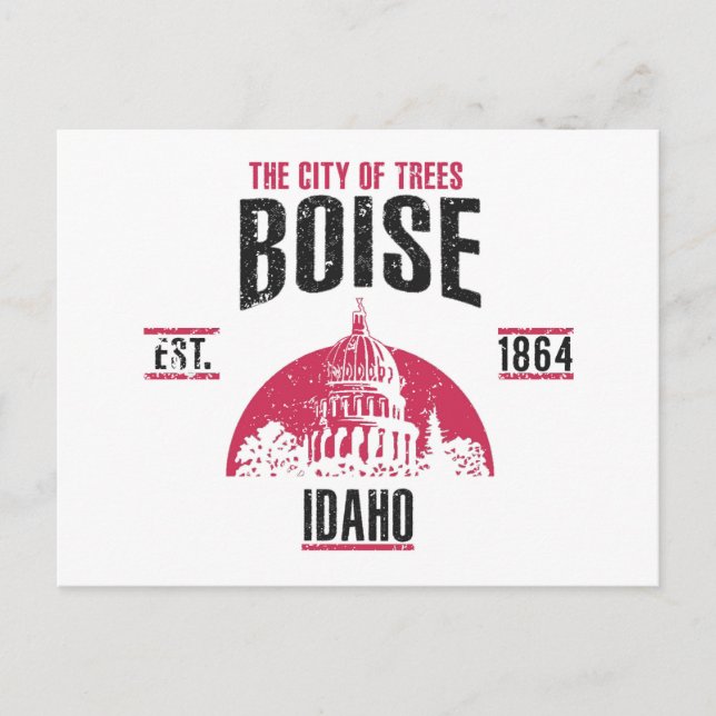 Postal Boise (Anverso)