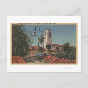 Postal Boise, ID - Vista de la Unión del Pacífico