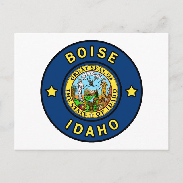 Postal Boise Idaho (Anverso)
