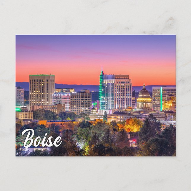 Postal Boise, Idaho, Estados Unidos (Anverso)